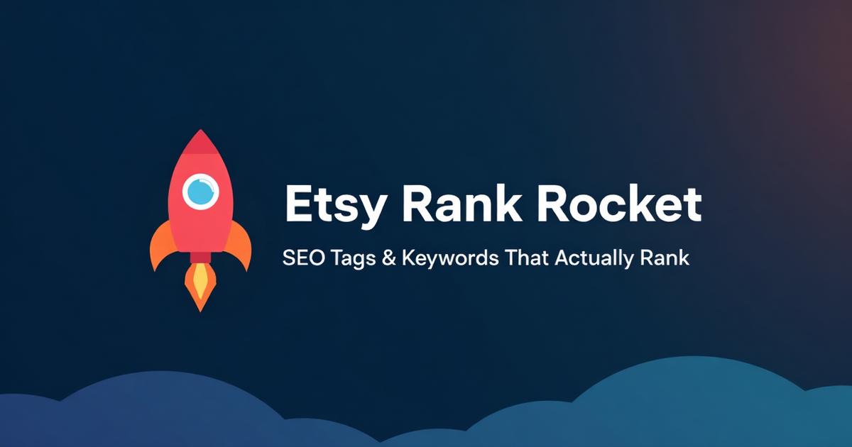 Screenshot of Etsy Rank Rocket